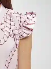 Конфетный блузка женская с коротким рукавом летняя