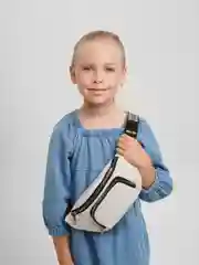 Бежевый поясная сумка