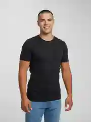 Черный футболка мужская Oztas