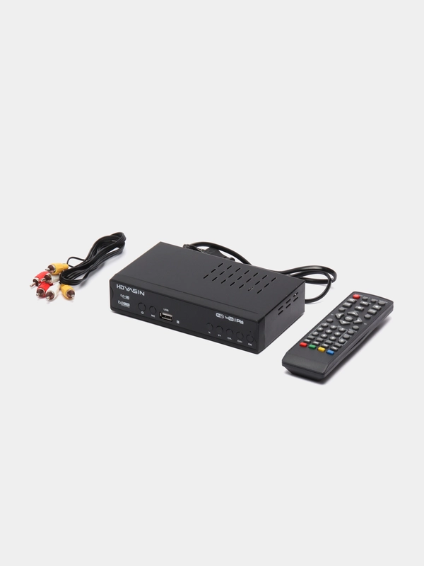 ТВ ПРИСТАВКА Приставка-ресивер для цифрового телевидения 4K DVB T777, DVB-C+