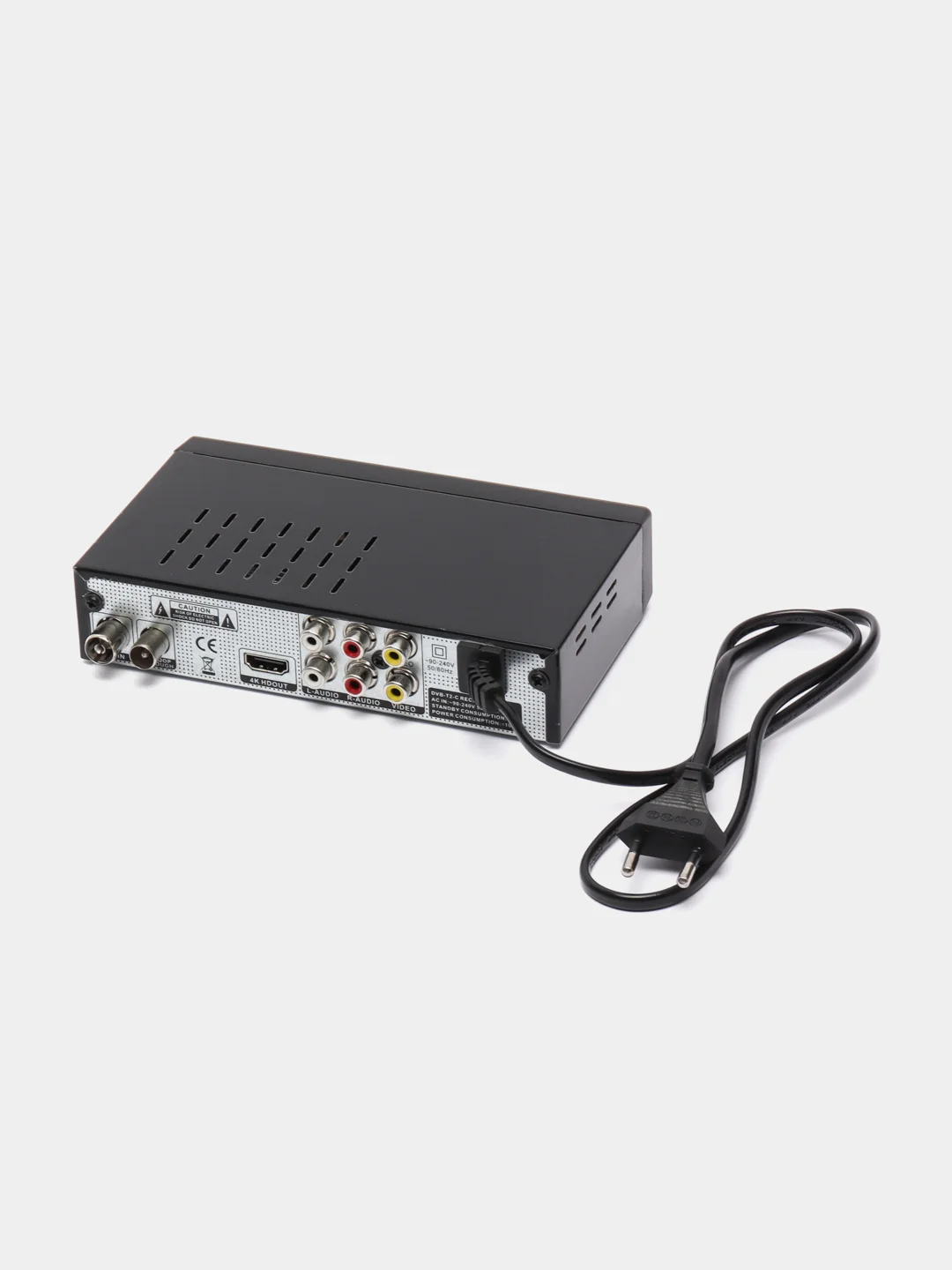 ТВ ПРИСТАВКА Приставка-ресивер для цифрового телевидения 4K DVB T777, DVB-C+