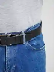 Зелёный хаки ремень мужской классический
