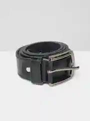 Алый ремень мужской классический