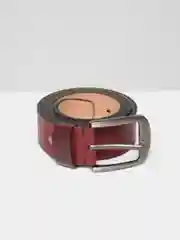 Зеленый ремень мужской классический