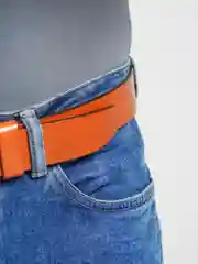 Аметистовый ремень мужской классический