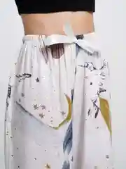 Молочный штаны женские пижама