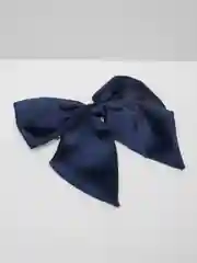 Индиго заколка Бант 15*15