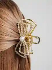Краб металлический с жемчугом