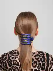Синий боковой краб каучуковый