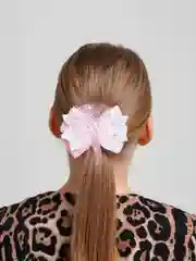 Розовый бант для волос (2шт)