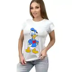 Белый женская футболка с принтом