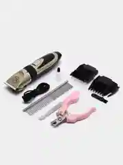 Песочный хаки машинка для стрижки собак и кошек, полный комплект