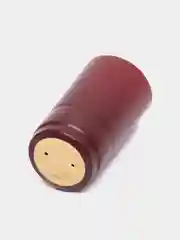 Бордовый термоусадочный колпачок на винную бутылку