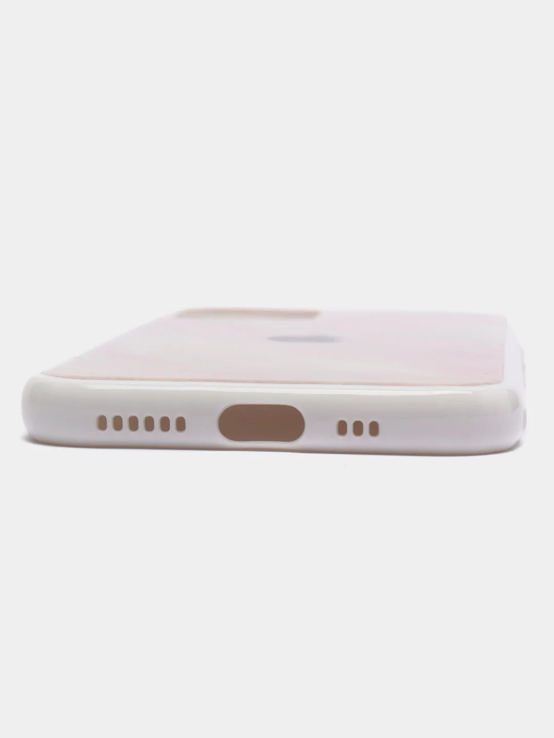 Бежевый чехол для iPhone 11 Pro, стекло