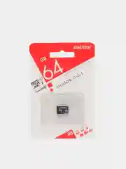 Карта памяти SmartBuy MicroSDXC 64GB class 10