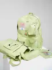 Зеленый набор сумок