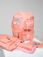 Розовый набор сумок