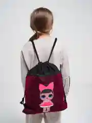 Фуксия мешок, сумка для обуви