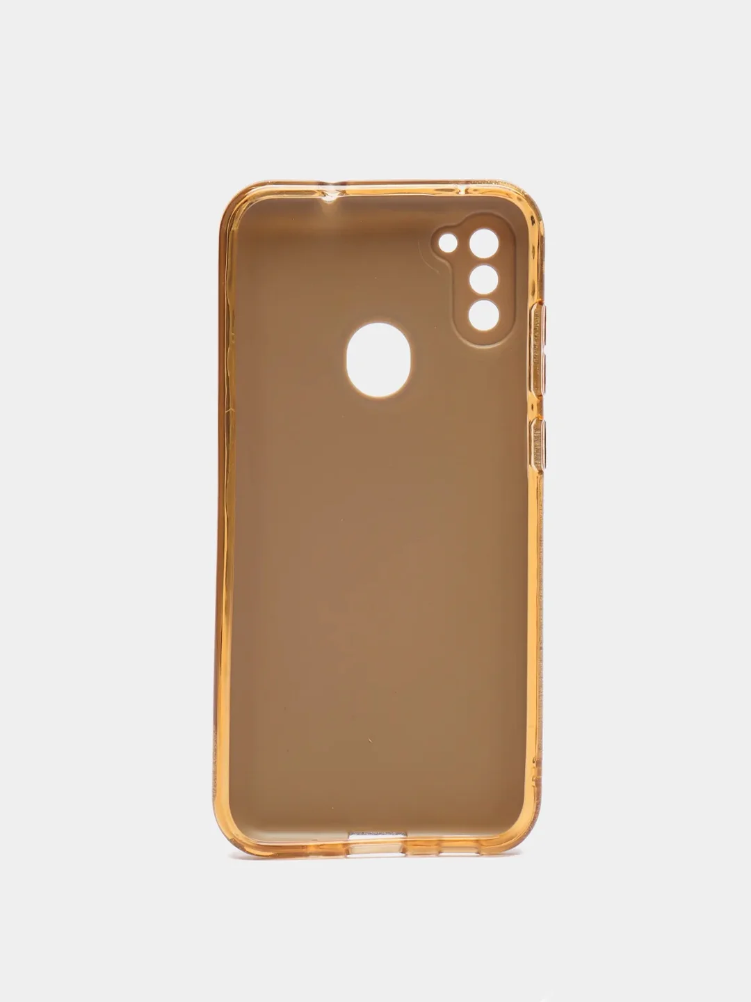 Золотой чехол Samsung Galaxy A11 / M11, Галакси А11 / М11 блестящий сияющий с защитой камеры
