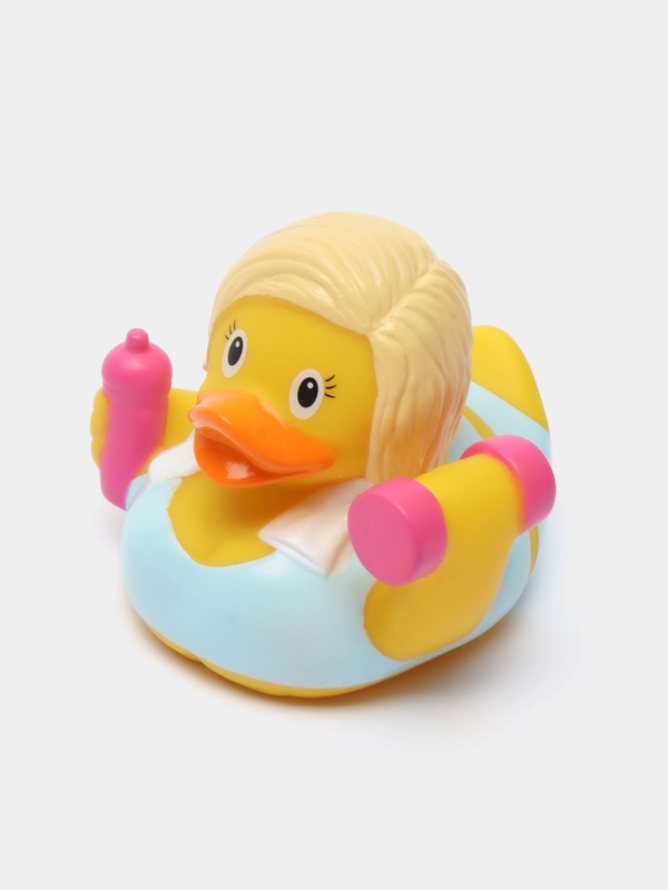 Игрушка для купания, сувенир Funny Ducks "Фитоняшка уточка", 1279