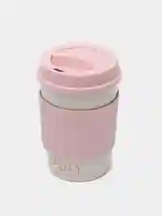 Розовый стакан