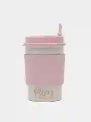 Розовый стакан
