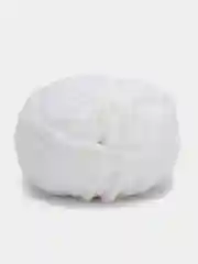 Белый плюшевая пряжа Bunny Baby, 100 г, 120 м