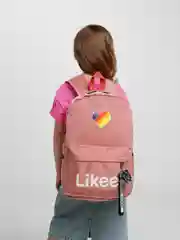 Конфетный рюкзак Likee с помпоном