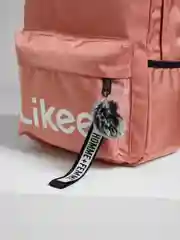 Конфетный рюкзак Likee с помпоном