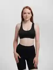 Черный топ женский, спортивный