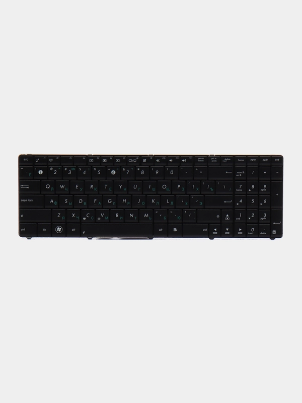 Клавиатура для ноутбука Asus X53U, K53BR, K53U, K53TA, K53Z, K53BY, K73BY, черная