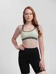 Зеленый спортивный топ, женский, хлопковый