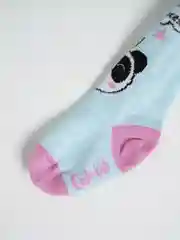 Бирюзовый детские колготки conte kids