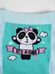 Бирюзовый детские колготки conte kids