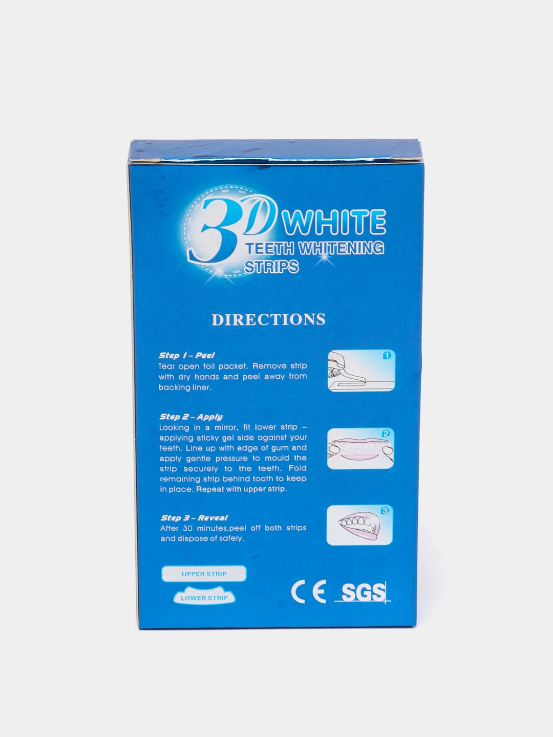 Отбеливающие полоски для зубов 3D White