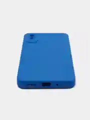 Светло-синий чехол цветной для Xiaomi Redmi 9, 9A, 9C, 10, 10C, Redmi 12, 12C, Poco C40 силиконовый