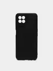 Чехол карбон с защитой камеры на Realme 8i