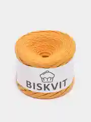 Горчичный пряжа Трикотажная Biskvit 100% Хлопок 330г 100м (Часть 2) Бисквит