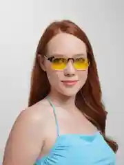 Светло-жёлтый солнцезащитные очки