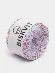 Тёмно-розовый пряжа Трикотажная Biskvit 100% Хлопок 330г 100м ( Бисквит Часть 1 )