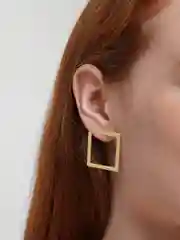 Золотой серьги женские