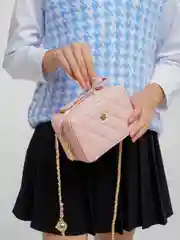 Розовый сумка женская, через плечо