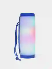 Синий портативная Bluetooth-колонка со светомузыкой TG-157