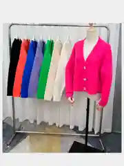 Кардиган на пуговицах, кардиган короткий, женский, oversize