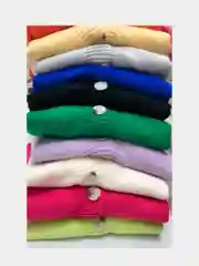 Кардиган на пуговицах, кардиган короткий, женский, oversize