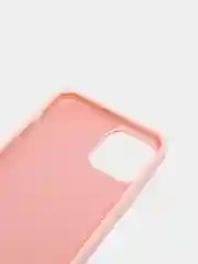Розовый чехол для iPhone 12, 12 Pro со стальным железным кольцом подставкой