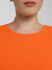 Оранжевый топ женский