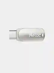 Серый металлик флешка USB 3.0 + Type-C Netac U785C 16Gb / 32Gb / 64Gb / 128Gb