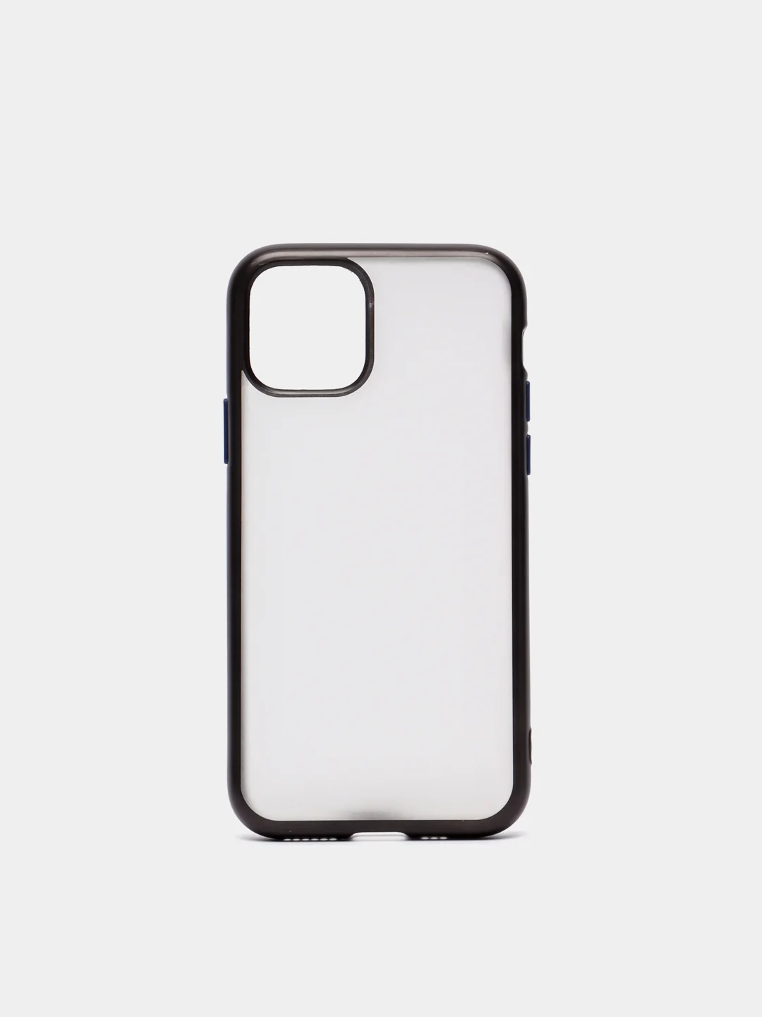 Черный чехол на iPhone 11 / iPhone 11 Pro / iPhone 11 Pro Max, силиконовый, матовый, с окантовкой