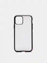 Черный чехол на iPhone 11 / iPhone 11 Pro / iPhone 11 Pro Max, силиконовый, матовый, с окантовкой